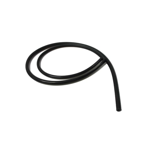 I33T Vacuum Hose Automotive 5/32(4mm) ID High Temperature Silicone Vacuum Tubing Hose Line 130PSI Max Pressure 5FT(1.5m) (Black)