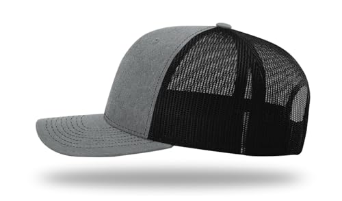 Image of Richardson 112 Trucker Hat - Premium Adjustable Snapback Hat - Structured Six Panel Richardson Blank Caps
