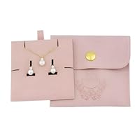 Set de Joyería para Niña de Primera Comunión | Gargantilla y Pendientes en Plata de Ley 925 Chapado en Oro con Circonitas Brillantes y Perlas Blancas | Diseño Elegante y Delicado | Regalo Elegante