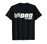 Dad Pit Crew Race Car Birthday Family Racing T-Shirt