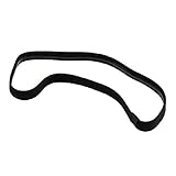 Bandeau couleur bonbon couvre-chef étanche corde à cheveux résilience accessoires sport entraînement taille libre toutes les têtes de match Wrap noir