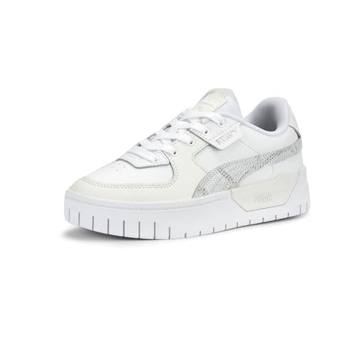 PUMA Kids Girls Cali Dream Animal Print Lace Up Sneakers Shoes Casual - White - Size 7 M2