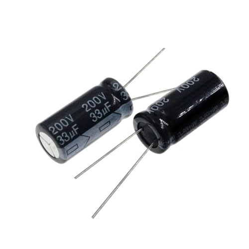 Condensateur électrolytique 200V haute tolérance thermique pour filtrage audio