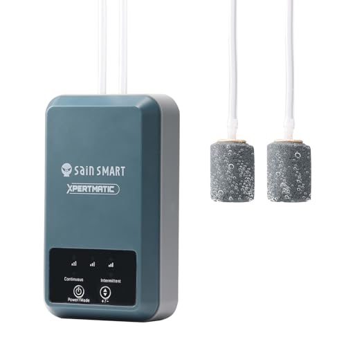 Pompe air aquarium SainSmart double sortie 48 GPH
