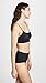 Calvin Klein Invisibles Comfort Seamless Adjustable Skinny Strap Bralette Bra Black