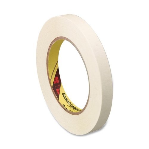 General Purpose Masking Tape 234, 12mm x 55m, 3" Core, Tan