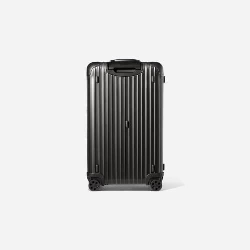 Image of PYB Signature - Zipless Full Aluminium Premium Trunk Trolley Bag with TSA Locks | 68 cm | Premium Trolley Bag for Travel | Easy Access with top Open | 8 Silent Spinner Wheels (Black, Large)