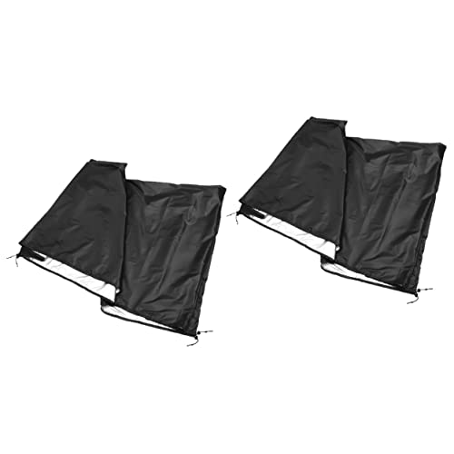 3 Stück Outdoor-Schaukelstuhl-Abdeckungen, faltbar, Rattan-Überdachung, Hängemattenschutz, verschleißfestes Oxford-Tuch, für Terrasse, Liege, wetterbeständig, schwarz, Gartensitzhülsen 3 Stück Outdoor-Schaukelstuhl-Abdeckungen, faltbar, Rattan-Überdachung, Hängemattenschutz, verschleißfestes Oxford-Tuch, für Terrasse, Liege, wetterbeständig, schwarz, Gartensitzhülsen