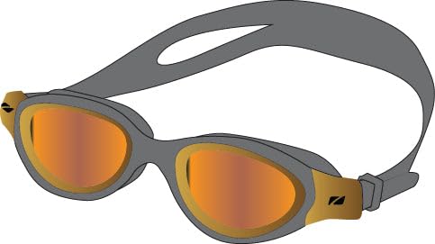 ZONE3 Venator-X Schwimmbrille mit Anti-Beschlag-LuCID-Gläsern, klare Sicht, kein Auslaufen, bequem für offenes Wasser/Poolschwimmen/Weitwinkel-Schwimmbrille