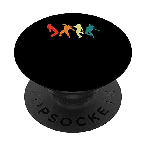 Breakdance Retro Break Dance Vintage B-Girling Breakdance PopSockets PopGrip Intercambiable Cover