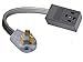 10-50P Stove, Range, Oven 3-Pin Plug To 14-30R Dryer 4-Pin Receptacle. FX1254