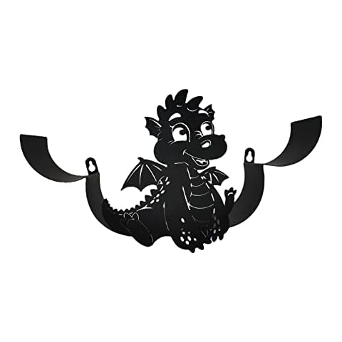 JISADER Creative Toilet Paper Holder Shelf Roll Tissue Paper Storage Metal Art Dragon Cover