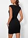 Trendy Queen Women Mini Bodycon Spring Summer Dresses 2026 Going Out Sexy Cocktail Party Club Date Night Casual Graduation Sun Sundress Petite Elegant Formal Cute Clothes Outfits Birthday Black XL