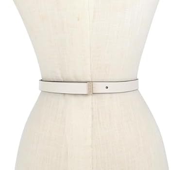 Kate Spade New York Women's 19 Mm Bow Belt, Parchment/Gold Kate Spade New York Women's 19 Mm Bow Belt, Parchment/Gold