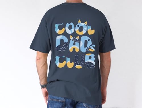 Funny Dad Shirt Men Cool Dad Club Graphic Tshirts Father's Day Shirts Dad Birthday Gift Cute Tees Dad Life Tops4