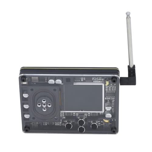 Kit Theremin, Mini Instrumento Musical Electrónico Flexible y Portátil con Pantalla Interactiva, 20 Instrumentos y 70 Tonos, Alimentado por Interfaz Tipo C