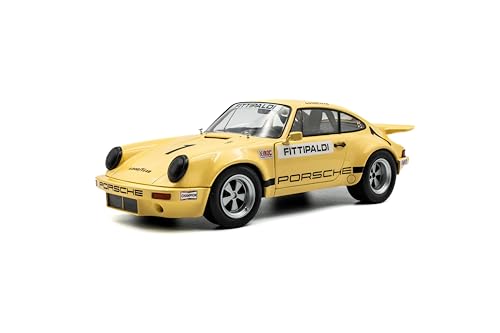 Solido Porsche 911 IROC escala 1:18 amarillo miniatura 1