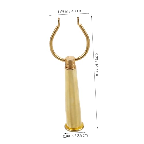 Image of Levemolo Telescopic Copper Fork Picture Hanging Hardware Easy Installation Utility Hooks for Gallery Exhibition Stable Artwork Display Accessories Versatile Closet Rod Attachment