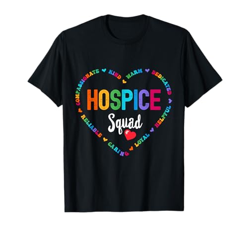 Hospice Squad Nurse Week Palliative Care Hospice Aide T-Shirt