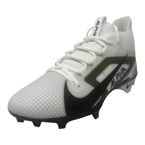 Image of Nike Alpha Menace 4 Elite Football Cleats (FD7036-600, University Red /Team Red /Black /White)