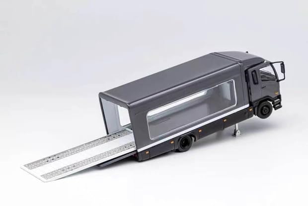 Amazon | 1/64 GCD Fuso Fighter 三菱 ふそう ファイター グレー [並行