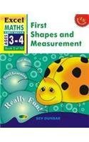 Paperback FIRST SHAPES & MEASUREMENT : EXCEL MATHS EARLY SKILLS AGES 3-4 BOOK 3 OF 10 Book