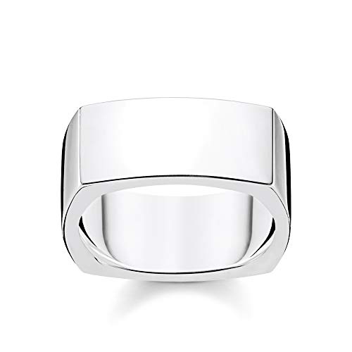 Bague quadrangulaire Thomas Sabo en argent sterling 925 un bijou au design intemporel