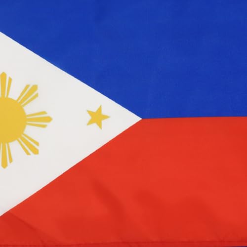 Image of AZ FLAG Philippines Flag 18'' x 12'' cords - Filipino SMALL flags 30 x 45cm - Banner 18x12 in