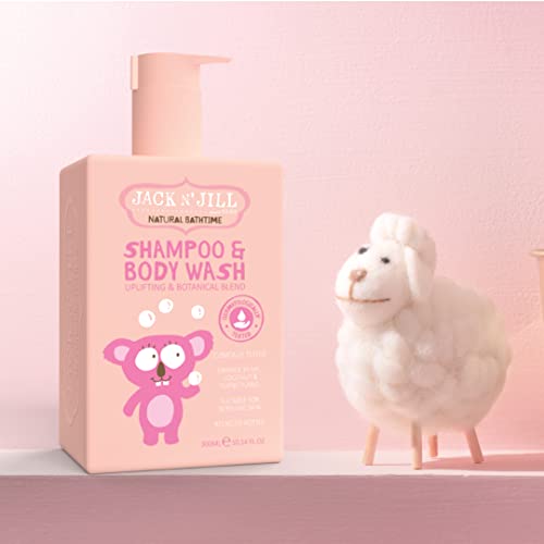 Jack N' Jill Natural Bathtime Shampoo And Body Wash - Baby Soap And Shampoo, Dermatologically Tested, Color And Soap Free Baby Wash, Cruelty Free, Vegan, Kid Shampoo And Body Wash - 300 Ml, Pack Of 1 #TOP4