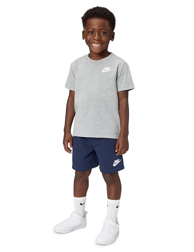 Nike Club Lbr ensemble short t-shirt bébé fille vêtement été en maille douce