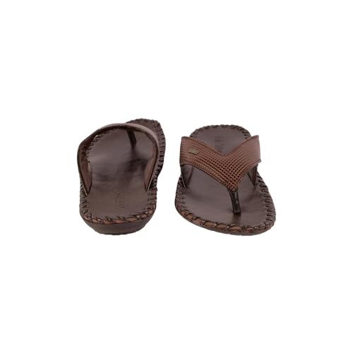 Image of Metro Men Thong Leather Chappal
