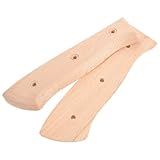 YARNOW Küchenmessergriff Ersatzgriff mit Rutschfestem Design Ergonomischer Griff für Hackmesser Einfache Installation für Küchenmesser