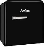 frigorifico ancho 45 cm  Amica KBR 331 100 S Nevera portátil, 43,5 cm de ancho, 45 L, descongelación automática, color negro