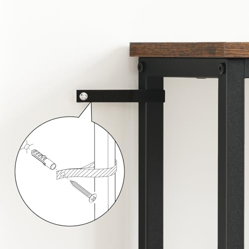 Mesa de consola estrecha para aprovechar pasillos estrechos y entradas 7