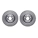 Dynamic Friction Company Front Brake Rotors 6002-27052