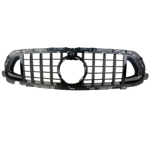 車のフロントグリル Compatible With For E-Class For W213 2021 2022 2023 2024 用 フロントレーシングラジエーターアッパーバンパーグリルベンチレーションネットワークパーツ(Style A)