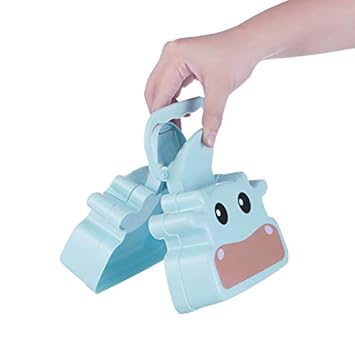 Pets Empire Best Handle Pooper Scooper for Pet Waste with Poop Bags pet Pick up Scoop Portable Dog Poop Scooper 1 Piece (Color May Vary)