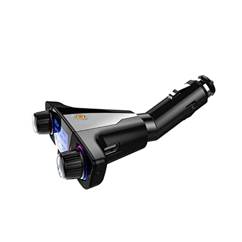 Receptor FM para coche con doble USB de carga rápida y pantalla LED clara 6