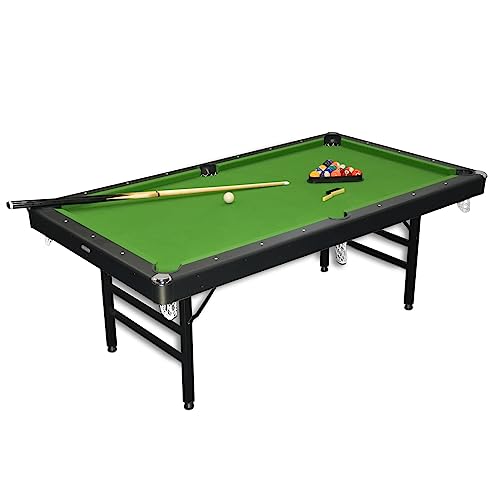 DEVESSPORT Mesa de Billar Plegable 7 Pies