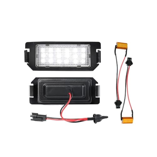 Luces de matrícula LED para Kia Rio y Soul que eliminan el error de bombilla fundida en cuadro