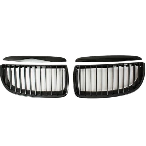 Calandre de voiture contre grilles ternies BMW E90 E91 avant noir brillant
