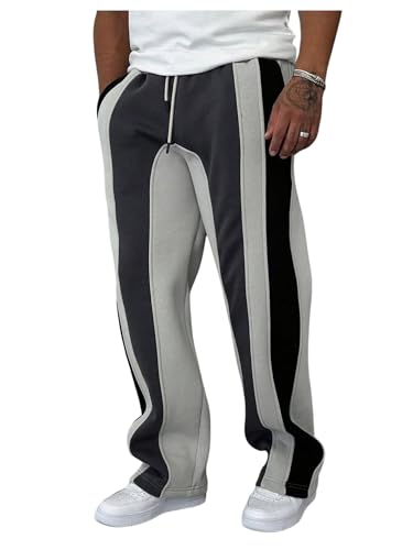 Super Stacked Mens Stacked Sweatpants Slim Fit Super Stacked Woven