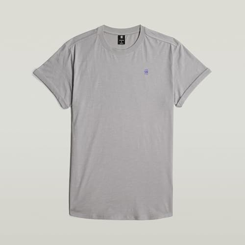 Miniatura 4 de G-Star Camiseta Para Hombre Lash Back Gr. R T, Gris Grey Alloy D26043-C372-G276, L