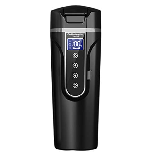 [HeroNeo] �ԍړd�C�P�g�� 450ml �ԍڗp�|�b�g �J�[�P�g���{�C���[ 12V/24V ��p �J�[�|�b�g �ԍ� �J�b�v �}������ LCD���x�\�� 304�X�e�����X�| ���s�g�[�}�O�J�b�v �ԗp���������� �Ԓ��� ���s�p �u�����[�~���N �J�b�v�� �R