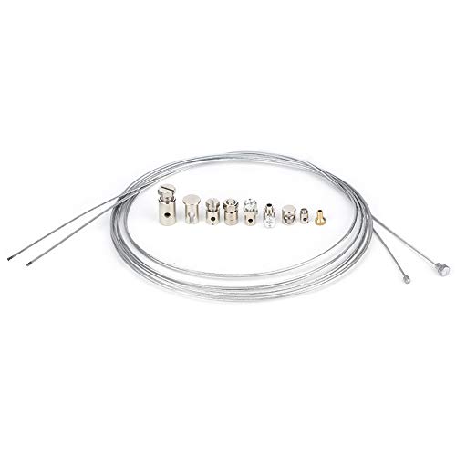 Kit de reparación de cables de embrague para motocicleta, kit de reparación universal para cables de freno y embrague con piezas universales
