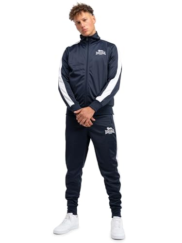 Lonsdale Mens PEMBER Training Suit, Dark Navy, XXL
