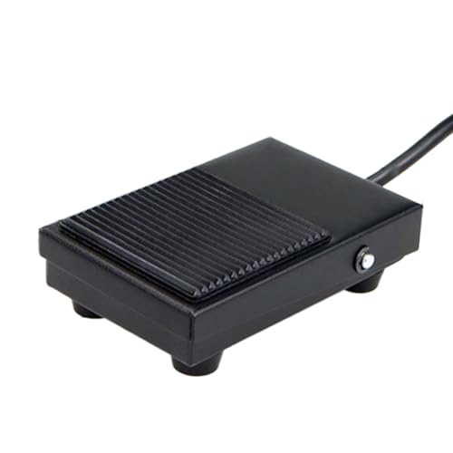 Ergonomic Design: Designed to minimize foot strain, the pedal comfort during extended use. Its compact build fits easily into any or setup.