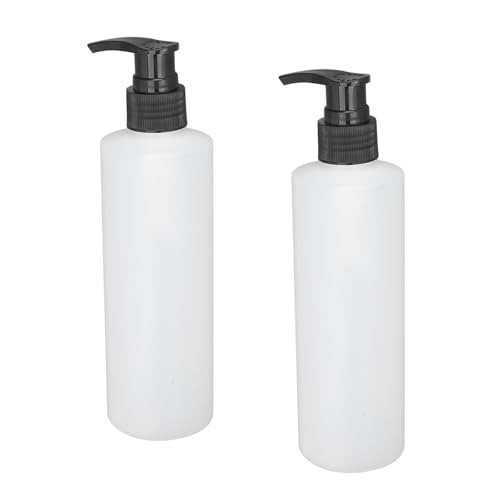 2 Stück Massageölflasche, 250 Ml Massageölspender, Nachfüllbar, Wiederverwendbar, Creme Shampoo Pumpenspender für Massageöl Heizung
