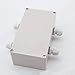Davitu Terminals - 1589060 Two in and two out waterproof junction box outdoor industrial electronic control distribution with terminal box ABS - (Color: 2in2out)