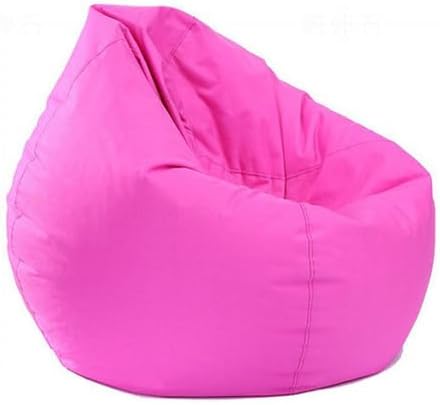 Miniatura 12 de Koolouispoper Lazy BeanBag - Sillas individuales para sofá sin relleno, color sólido, impermeable, Oxford, puf, puff puff para sofá tatami (XL, 39.4